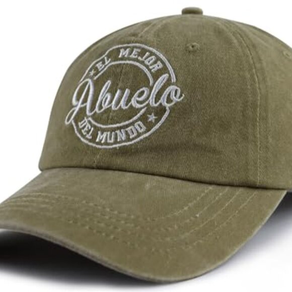 Embroidered Grandpa Baseball Cap Adjustable Cotton Classic Casual Dad Hat - Picture 3 of 8